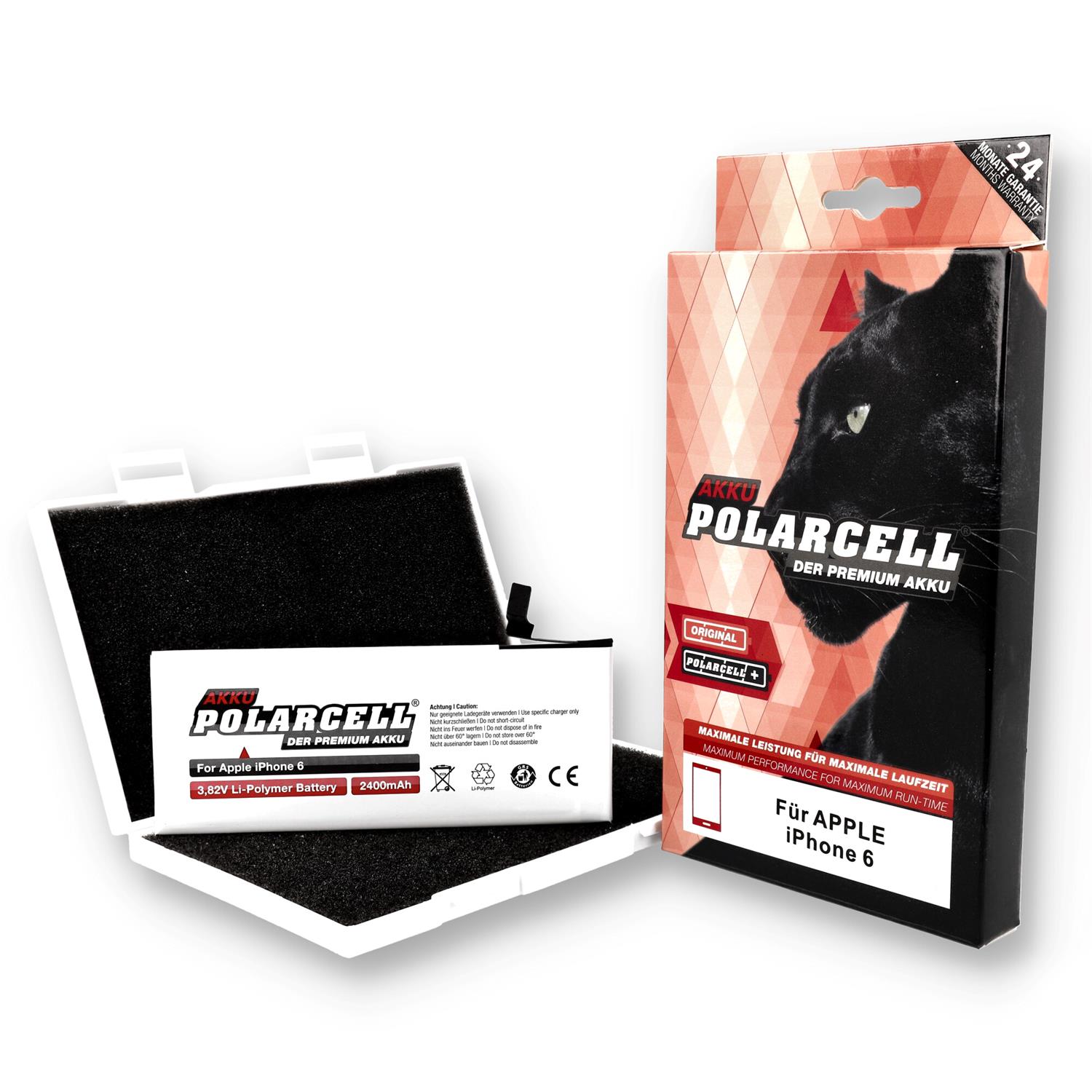 PolarCell Battery for Apple iPhone 6 6G with 2250mAh buy now!