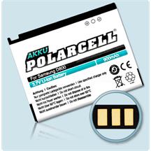 PolarCell Li-Ion Akku für Samsung SGH-D800