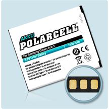 PolarCell Li-Ion Akku für Samsung Galaxy Ace 3 (GT-S7270)