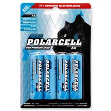 PolarCell Ready to Use (RTU) Mignon | AA | HR6 | KR6 | LR6 | R6 | L6 Ni-MH Rechargeable Battery [4pcs-Blister]