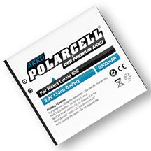PolarCell Li-Ion Akku ersetzt Originalakku Microsoft BV-L4A