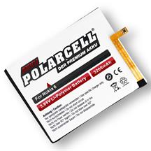 PolarCell Li-Polymer Akku für Nokia 6 | Dual Sim | Arte Black