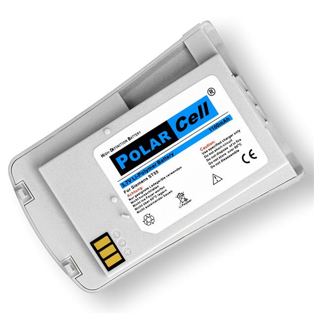 PolarCell Li-Polymer Replacement Battery for Siemens ST55