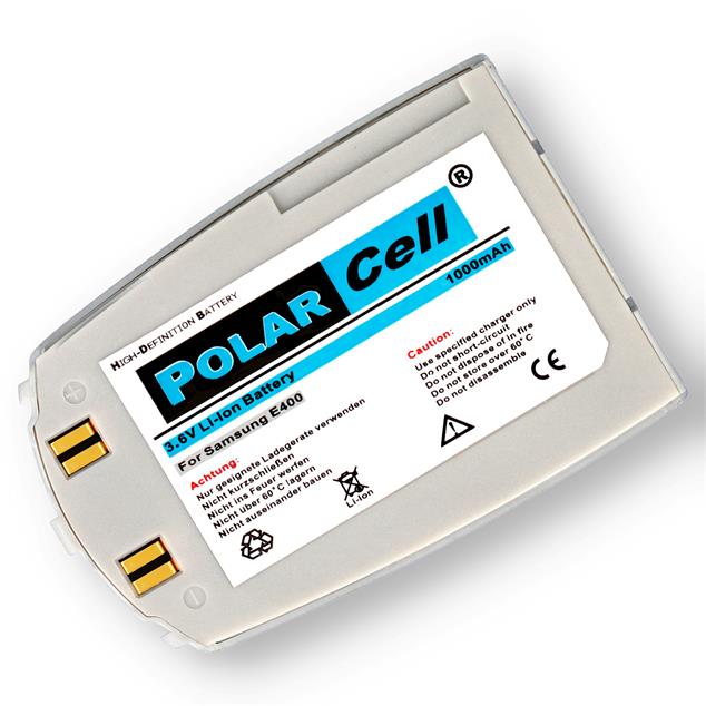 PolarCell Li-Ion Akku für Samsung SGH-E400