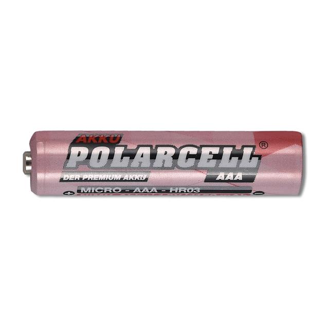 PolarCell High Power Micro | AAA | HR03 | KR03 | LR03 | R3 | L3 Ni-MH Akku [4er-Blister]