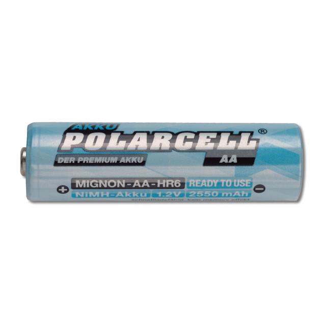 PolarCell Ready to Use (RTU) Mignon | AA | HR6 | KR6 | LR6 | R6 | L6 Ni-MH Akku [4er-Blister]